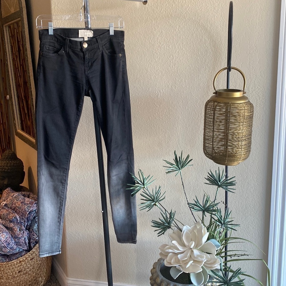 Current Elliot/ Black Fade Skinny Jeans - Picture 2 of 4